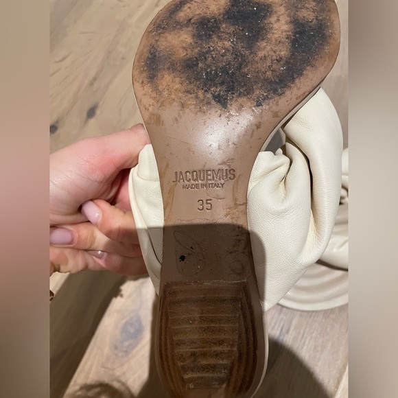 Jacquemus Les Sandals Mari Off White size 35 - Picture 2 of 2